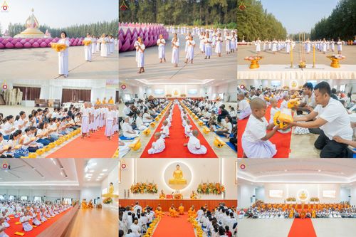 ภาพ No.318630:วันที่ 29 มีนาคม พ.ศ. 2569 พิธีเวียนประทักษิณ มอบผ้าไตร บรรพชาสามเณร  ณ ศูนย์อบรมเยาวชนกาญบุรี