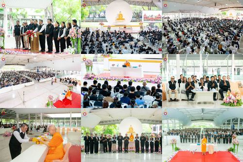 ภาพ No.336444:วันเสาร์ที่ 20 มิถุนายน 2569  โรงเรียน อบต.คลองสาม จัดโครงการ “โรงเรียนพ่อ–แม่”  เสริมพลังครอบครัวร่วมพัฒนาเด็กสู่การเป็นคนเก่งและดี  ผู้นำฟื้นฟูศีลธรรมโลก ณ วัดพระธรรมกาย
