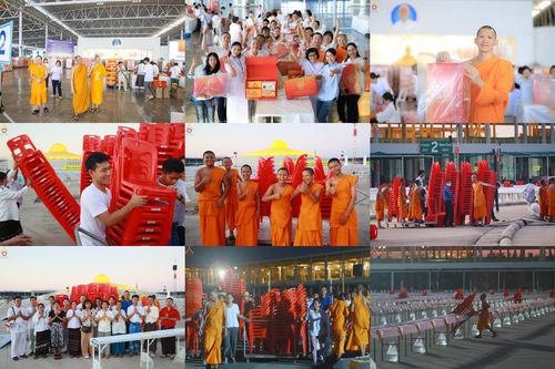 ภาพ No.321970:วันที่ 12 -13 เมษายน พ.ศ.2569 การเตรียมกล่องไทยธรรม + การขนย้ายเก้าอี้ เพื่องานถวายมหาสังฆทาน 40,000 กว่าวัดทั่วประเทศ วันคุ้มครองโลก 22 เมษายน พ.ศ.2569 วัดพระธรรมกาย