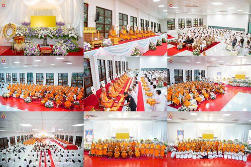 ภาพ No.315466:วันพุธที่ 25 มีนาคม พ.ศ. 2569 พิธีบำเพ็ญกุศล คุณพ่อณรงค์ จินตมากุล  สิริอายุ 99 ปี 11 เดือน โยมบิดา พระครูปลัดรัตนวีรวัฒน์ (รังสฤษดิ์ อิทฺธิจินตโก) ที่ปรึกษาเจ้าคณะจังหวัดปทุมธานี เจ้าอาวาสวัดพระธรรมกาย  ณ ห้องปลูกศรัทธา 2 วัดพระธรรมกาย ปทุมธานี