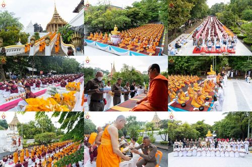 วันที่ 22 กันยายน พ.ศ. 2569  พิธีตักบาตรสามเณรธรรมทายาท โครงการบรรพชาพัฒนาคุณธรรม จริยธรรม  สำหรับนักเรียนนายสิบตำรวจ (นสต.) รุ่นที่ 16 ศูนย์ฝึกอบรมตำรวจภูธรภาค 1  ณ วัดพระพุทธบาทราชวรมหาวิหาร