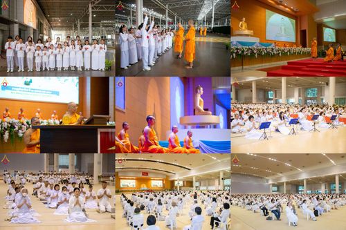 วันอาทิตย์ที่ 12 เมษายน พ.ศ.2569 กิจกรรมงานบุญวันอาทิตย์ สาธุชนปฏิบัติธรรมร่วมกัน ณ ห้องแก้วสารพัด 1 วัดพระธรรมกาย ปทุมธานี