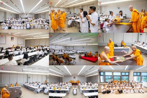 วันพฤหัสบดีที่ 23 เมษายน พ.ศ.2569  หลวงพ่อทัตตชีโว รองเจ้าอาวาสวัดพระธรรมกาย ถวายการต้อนรับและปฏิสันถารคณะชาวอินโดนีเซีย