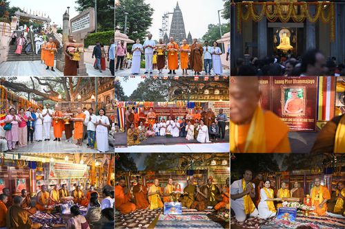 ภาพ No.284073:วันที่ ๔ พฤศจิกายน พุทธศักราช ๒๕๖๘ กฐินสมทบวัดต่างประเทศ โดยคณะศิษยานุศิษย์ บูชาธรรม 81 ปี หลวงพ่อธัมมชโย ณ วัดมหาโพธิ์ เมืองพุทธคยา ประเทศอินเดีย