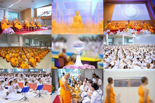 ภาพ No.337785:วันอาทิตย์ต้นเดือน 5 กรกฎาคม พ.ศ.2569 พิธีบูชาข้าวพระ ณ สภาธรรมกายสากล วัดพระธรรมกาย