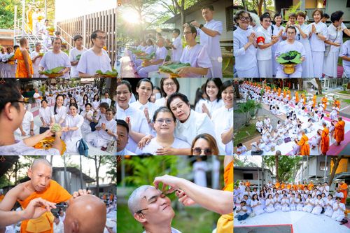 ภาพ No.319693:วันอาทิตย์ที่ 5 เมษายน พ.ศ.2569 พิธีตัดปอยผม และปลงผมนาคธรรมทายาท โครงการบรรพชาและอุปสมบทหมู่ รุ่นบูชาธรรม 82 ปี หลวงพ่อธัมมชโย