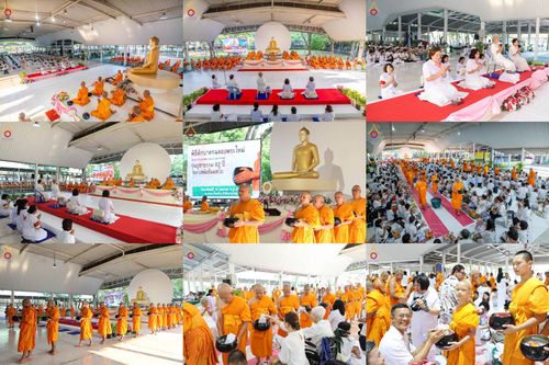 ภาพ No.322898:วันอาทิตย์ที่ 19 เมษายน พ.ศ. 2569 ตักบาตรฉลองพระใหม่ โครงการบรรพชาและอุปสมบทหมู่ รุ่นบูชาธรรม 82 ปี หลวงพ่อธัมมชโย ณ อาคารโถงช้าง สำนักงานใหญ่