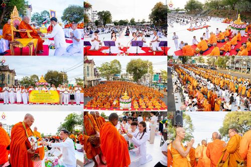 ภาพ No.310252:วันอาทิตย์ที่ 15 กุมภาพันธ์ พ.ศ. 2569 ตักบาตรพระ 1,000 รูป เมืองตรัง ปีที่ 2 ณ ลานพระบรมราชานุสาวรีย์ รัชกาลที่ 5 (หน้าศาลจังหวัดตรัง)อ.เมือง จ.ตรัง