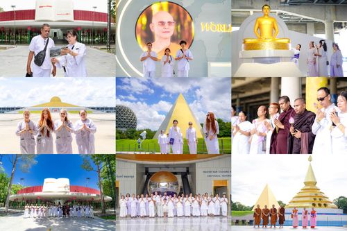 ภาพ No.338543:วันที่ 24 มิถุนายน - 5 กรกฎาคม พ.ศ.2569 ต้อนรับชาวต่างชาติจากประเทศโปแลนด์ มาเลเซีย อินเดีย บังคลาเทศ  และศรีลังกา เยี่ยมชมวัด นั่งสมาธิ และกราบสักการะพระมหาธรรมกายเจดีย์ ณ วัดพระธรรมกาย