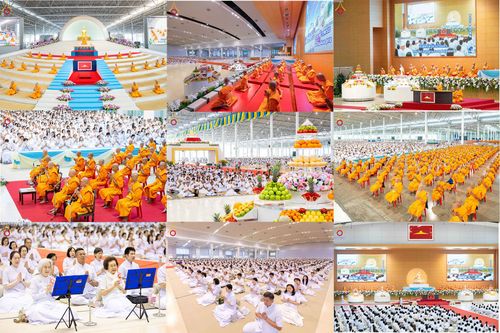 วันที่ 1 มกราคม พ.ศ. 2569 พิธีบูชาข้าวพระ ณ สภาธรรมกายสากล วัดพระธรรมกาย