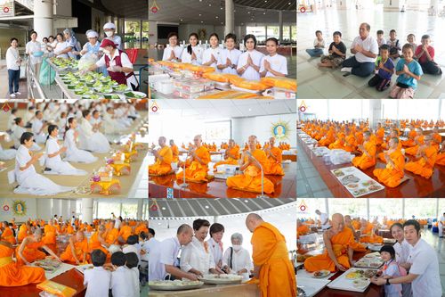 ภาพ No.310087:วันที่ 7 กุมภาพันธ์ พ.ศ. 2569 พิธีถวายภัตตาหารเมนูสวรรค์ เพื่อการบรรลุธรรม ณ หอฉันคุณยายอาจารย์ฯ วัดพระธรรมกาย