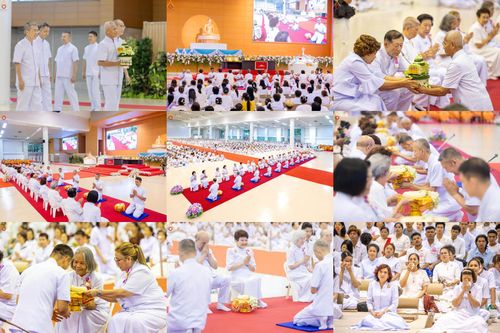 วันอาทิตย์ที่ 3 พฤษภาคม พ.ศ.2569 พิธีขอขมาอุบาสกบวชอุทิศชีวิต ณ ห้องแก้วสารพัดนึก 1 วัดพระธรรมกาย