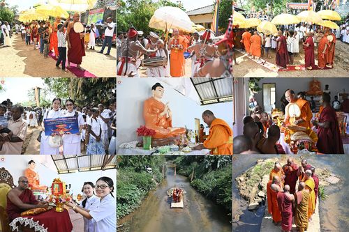 ภาพ No.278800:วันที่ 1 พฤศจิกายน  2568  กฐินสมทบวัดต่างประเทศ โดยคณะศิษยานุศิษย์ บูชาธรรม 81 ปี หลวงพ่อธัมมชโย ณ วัดธรรมรักษิตาราม ประเทศศรีลังกา