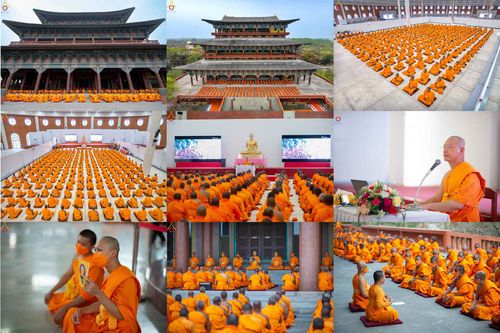 ภาพ No.79966:สามเณรฟังธรรม ปฎิบัติธรรม ในโครงการบรรพชาสามเณรหมู่ ประเทศเนปาล วันที่ 20 มีนาคม พ.ศ.2566
