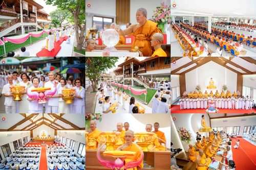 วันเสาร์ที่ 22 สิงหาคม พ.ศ.2569 พิธีฉลองอาคารสมปรารถนา  ณ วัดกลางธนรินทร์ ต.บ้านแป้ง อ.พรหมบุรี จ.สิงห์บุรี