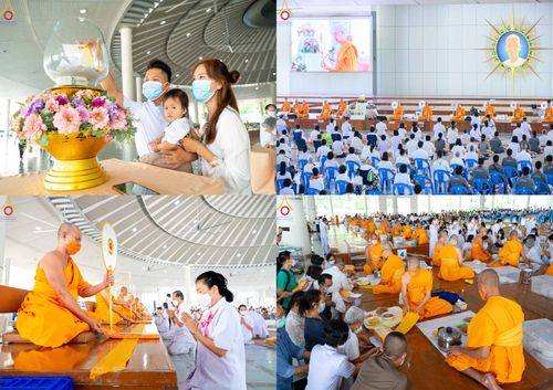 ภาพ No.79417:พิธีบุพเปตพลี ครั้งที่ 133 เพื่ออุทิศบุญกุศลแด่บรรพบุรุษผู้ล่วงลับ วันที่ 5 เมษายน พ.ศ. 2566 ณ วัดพระธรรมกาย