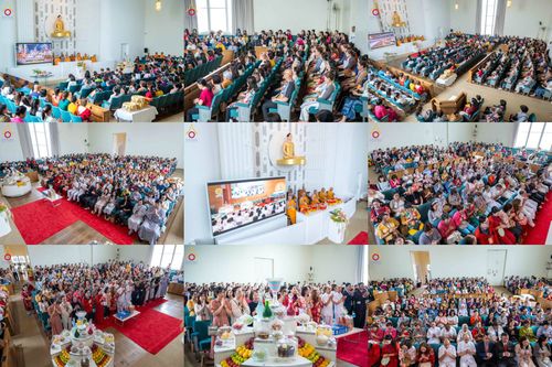 ภาพ No.312950:วันที่ 1 มีนาคม พ.ศ.2569 พิธีบูชาข้าวพระและพิธีสักการะองค์พระธรรมกาย   ณ วัดพระธรรมกายเมลเบิร์น ประเทศออสเตรเลีย