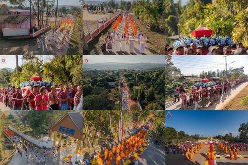 ภาพ No.308874:วันศุกร์ที่ 6 กุมภาพันธ์ พ.ศ.2569 พิธีอัญเชิญพระบรมสารีริกธาตุ เพื่อประดิษฐาน  ณ เจดีย์วัดทุ่งเจริญธรรม อ.อมก๋อย จ.เชียงใหม่