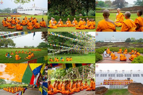 ภาพ No.314610:วันที่ 20 มีนาคม พ.ศ. 2569 พระอาจารย์ แนะนำการปฏิบัติธรรมให้แก่สามเณร  โครงการบรรพชาสามเณร 500 รูป เนปาล ณ วิหารมายาเทวี ประเทศเนปาล