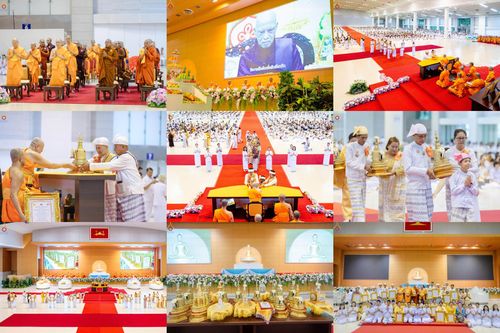 ภาพ No.327710:วันที่ 3 พฤษภาคม พ.ศ.2569 พิธีรับมอบพระบรมสารีริกธาตุ จากสาธารณรัฐแห่งสหภาพเมียนมา ณ ห้องแก้วสารพัดนึก วัดพระธรรมกาย