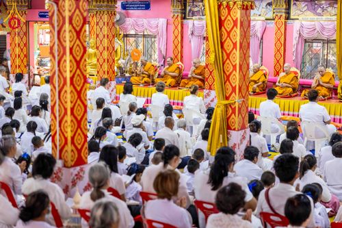 ภาพ No.303711:วันที่ 27 มกราคม พ.ศ. 2569 พิธีทอดผ้าป่าทำนุบำรุงศาสนสถาน ณ วัดตะเคียน อ.บางกรวย จ.นนทบุรี ในโครงการธรรมยาตรา กตัญญูบูชา มหาปูชนียาจารย์ พระมงคลเทพมุนี(สด จนฺทสโร) พระผู้ปราบมาร อนุสรณ์สถาน 7 แห่ง ปีที่ 14