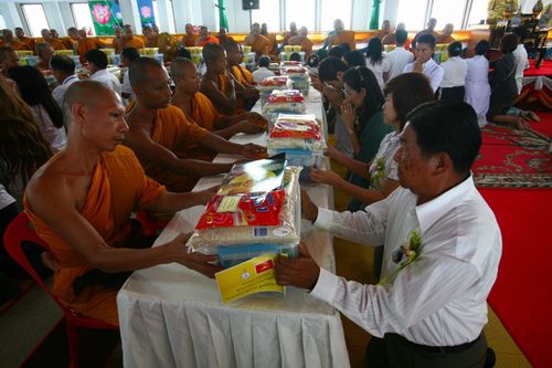 ภาพ No.3255:พิธีถวายสังฆทานแด่คณะสงฆ์ 266 วัด ใน 4 จังหวัดภาคใต้ ครั้งที่ 46
