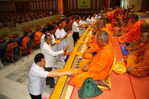 ภาพ No.3287:พิธีถวายสังฆทานแด่คณะสงฆ์ 266 วัด ใน 4 จังหวัดภาคใต้ ครั้งที่ 50