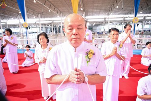 ภาพ No.342816:วันอาทิตย์ที่ 9 สิงหาคม พ.ศ.2569 พิธีจุดเทียนใจ ไฟนิรันดร์ อนันตชัย ณ รัตนบัลลังก์ วัดพระธรรมกาย
