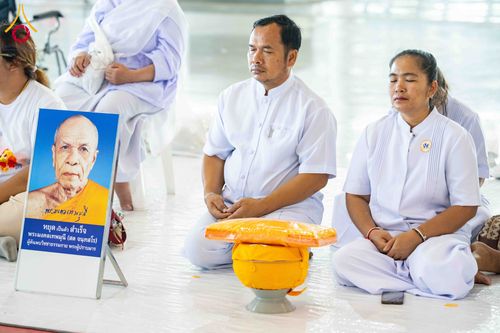 ภาพ No.319425:วันเสาร์ที่ 4 เมษายน พ.ศ.2569 พิธีขอขมา มอบผ้าไตร และถวายบาตรแด่นาคธรรมทายาท ในโครงการบรรพชาสามเณรฟื้นฟูพระพุทธศาสนาทั่วไทย โครงการหน่อแก้วเปรียญธรรม รุ่นที่ 14 โครงการสามเณรยุวธรรมทายาท รุ่นที่ 34 โครงการสามเณรมัชฌิมธรรมทายาท รุ่นที่ 30 ณ สภาธรรมกายสากล