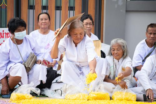 ภาพ No.294991:วันที่ 14 มกราคม พ.ศ. 2569 พิธีต้อนรับพระธรรมยาตรา อนุสรณ์สถานลำดับที่ 4  สถานที่เกิดด้วยกายธรรม ณ วัดโบสถ์บน ต.บางคูเวียง จ.นนทบุรี ในโครงการธรรมยาตรา กตัญญูบูชา มหาปูชนียาจารย์ พระมงคลเทพมุนี(สด จนฺทสโร) พระผู้ปราบมาร อนุสรณ์สถาน 7 แห่ง ปีที่ 14