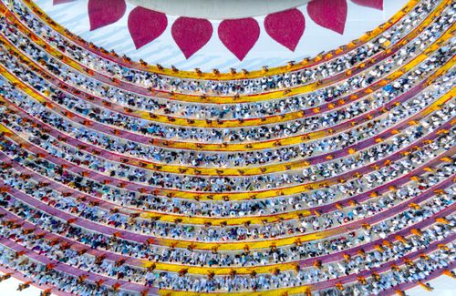 ภาพ No.299691:วันที่ 18 มกราคม พ.ศ. 2569 พิธีต้อนรับพระธรรมยาตรา (ภาพชุดที่ 2) ณ อนุสรณ์สถานลำดับที่ 5  สถานที่เผยแผ่วิชชาธรรมกายครั้งแรก อนุสรณ์สถานบางปลา วัดบางปลา อำเภอบางเลน จังหวัดนครปฐม ในโครงการธรรมยาตรา กตัญญูบูชา มหาปูชนียาจารย์ พระมงคลเทพมุนี(สด จนฺทสโร) พระ