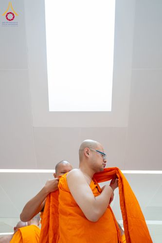 ภาพ No.286614:วันเสาร์ที่ 12 กรกฏาคม พ.ศ.2568 พิธีบรรพชาอุปสมบท  โครงการบรรพชาอุปสมบทหมู่ ธรรมทายาทนานาชาติ(ภาคภาษาจีน), โครงการบรรพชาสามเณร โรงเรียนนานาชาติ รุ่นที 14