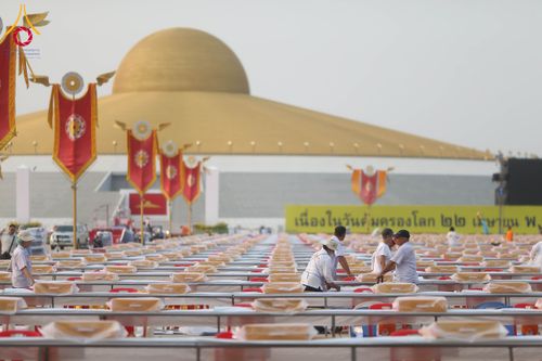 ภาพ No.324357:วันที่ 17-21 เมษายน 2569 เตรียมงานถวายสังฆทาน40000กว่าวัดทั่วประเทศ