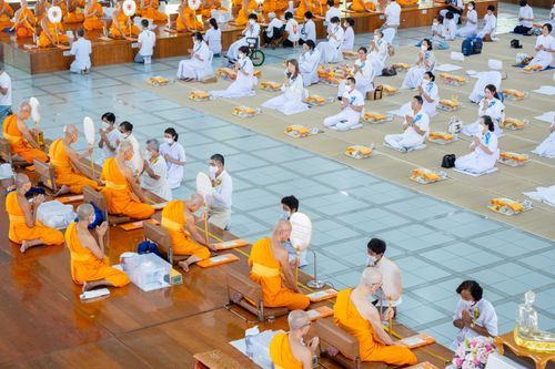 ภาพ No.90587:พิธีบุพเปตพลี  ครั้งที่ 141 ร่วมอุทิศบุญแด่หมู่ญาติที่ล่วงลับไปแล้ว และสืบทอดอายุพระพุทธศาสนา วันพฤหัสบดีที่ 14 ตุลาคม พ.ศ.2566 วันพระแรม 15 ค่ำ เดือน 10 ณ หอฉันคุณยายอาจารย์ฯ วัดพระธรรมกาย