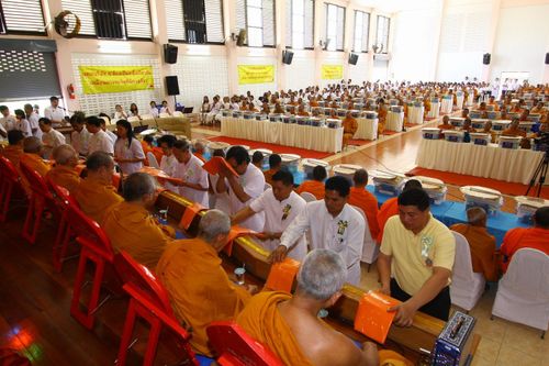 ภาพ No.3361:พิธีถวายสังฆทานแด่คณะสงฆ์ 266 วัด ใน 4 จังหวัดภาคใต้ ครั้งที่ 57