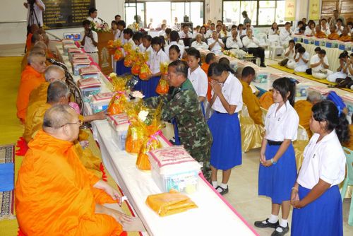 พิธีถวายสังฆทานแด่คณะสงฆ์ 266 วัด ใน 4 จังหวัดภาคใต้ ครั้งที่ 64