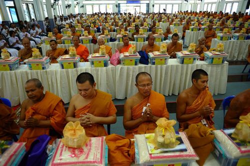 ภาพ No.3416:พิธีถวายสังฆทานแด่คณะสงฆ์ 286 วัด ใน 4 จังหวัดภาคใต้ ครั้งที่ 65