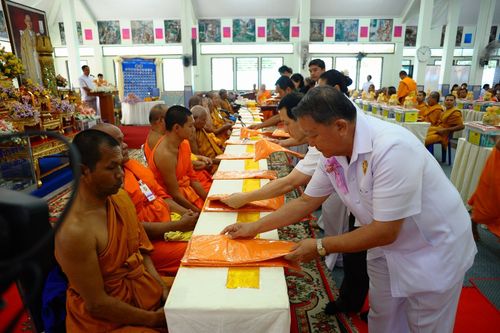 ภาพ No.3413:พิธีถวายสังฆทานแด่คณะสงฆ์ 286 วัด ใน 4 จังหวัดภาคใต้ ครั้งที่ 65
