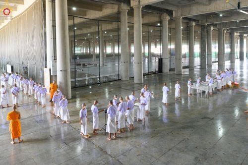 ภาพ No.79577:การปฎิบัติธรรมและกิจวัตรกิจกรรม ของนาคธรรมทายาท ในโครงการบรรพชาสามเณรฟื้นฟูพระพุทธศาสนาทั่วไทย และโครงการมัชฌิมธรรมทายาท วันที่ 4 เมษายน พ.ศ. 2566 ณ วัดพระธรรมกาย