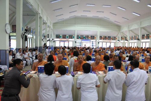 พิธีถวายสังฆทานแด่คณะสงฆ์ 286 วัด ใน 4 จังหวัดภาคใต้ ครั้งที่ 68