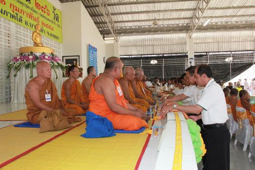 ภาพ No.3464:	พิธีถวายสังฆทานแด่คณะสงฆ์ 286 วัด ใน 4 จังหวัดภาคใต้ ครั้งที่ 69