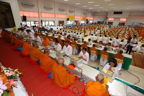 ภาพ No.3480:พิธีถวายสังฆทานแด่คณะสงฆ์ 286 วัด ใน 4 จังหวัดภาคใต้ ครั้งที่ 70