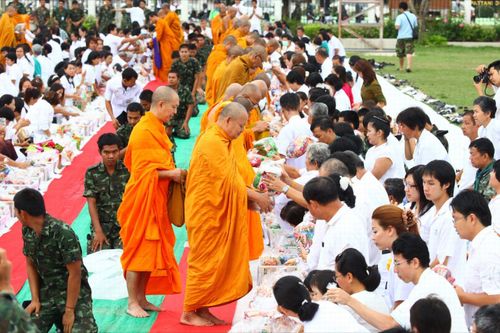 ภาพ No.3481:พิธีถวายสังฆทานแด่คณะสงฆ์ 286 วัด ใน 4 จังหวัดภาคใต้ ครั้งที่ 70