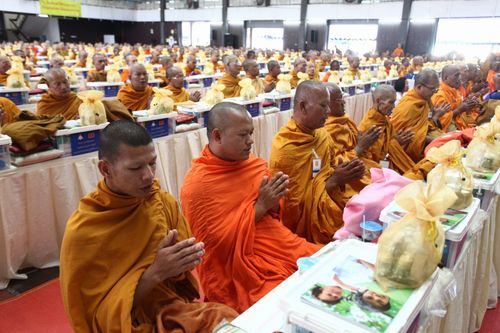 พิธีถวายสังฆทานแด่คณะสงฆ์ 286 วัด ใน 4 จังหวัดภาคใต้ ครั้งที่ 74