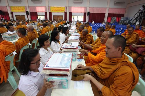 ภาพ No.3527:พิธีถวายสังฆทานแด่คณะสงฆ์ 286 วัด ใน 4 จังหวัดภาคใต้ ครั้งที่ 76