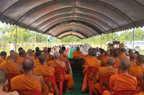 ภาพ No.3543:พิธีถวายสังฆทานแด่คณะสงฆ์ 286 วัด ใน 4 จังหวัดภาคใต้ ครั้งที่ 77