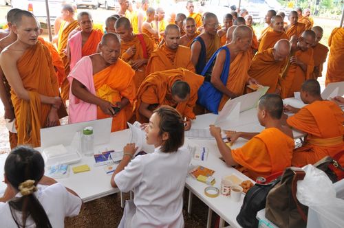 ภาพ No.3544:พิธีถวายสังฆทานแด่คณะสงฆ์ 286 วัด ใน 4 จังหวัดภาคใต้ ครั้งที่ 77