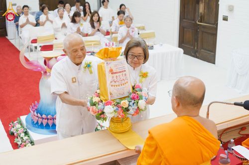 ภาพ No.346028:วันเสาร์ที่ 22 สิงหาคม พ.ศ. 2569  พิธีทอดผ้าป่าเพื่อสร้างอาคาร 84 ปี หลวงพ่อธัมมชโยและถวายคิลานเภสัชเนื่องในวันธรรมชัย  ณ วัดพระธรรมกายแคลิฟอร์เนีย  เมืองอาซูซา ประเทศสหรัฐอเมริกา