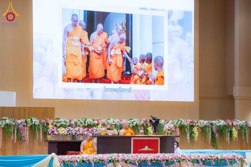 ภาพ No.310569:วันอาทิตย์ที่ 22 กุมภาพันธ์ พ.ศ. 2569 พิธีมุทิตาสักการะในโอกาสอายุวัฒนะมงคล 80 ปี พระพรหมวชิรปัญญาจารย์ (ทองดี สุรเตโช ป.ธ.9) ณ ห้องแก้วสารพัดนึก 2 วัดพระธรรมกาย จ.ปทุมธานี