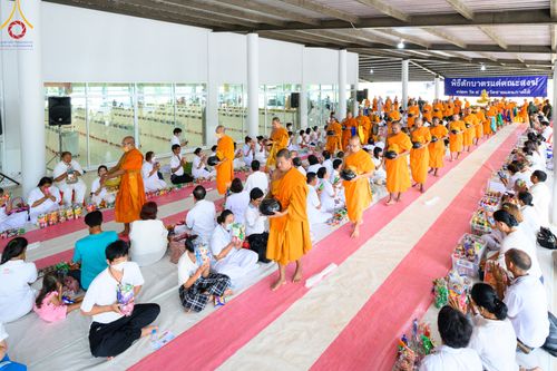 พิธีถวายสังฆทานแด่คณะสงฆ์ 323 วัด พิธีมอบกองทุนหนุนแรงใจช่วยครูใต้ และพิธีทำบุญอุทิศส่วนกุศลแด่ผู้วายชนม์ในเหตุการณ์ความไม่สงบ ๔ จังหวัดชายแดนภาคใต้  ปีที่ 19 ครั้งที่ 162 วันเสาร์ที่ 27 พฤษภาคม พ.ศ. 2566 ณ ศูนย์ปฏิบัติธรรมภาคใต้ อ.บางกล่ำ จ.สงขลา